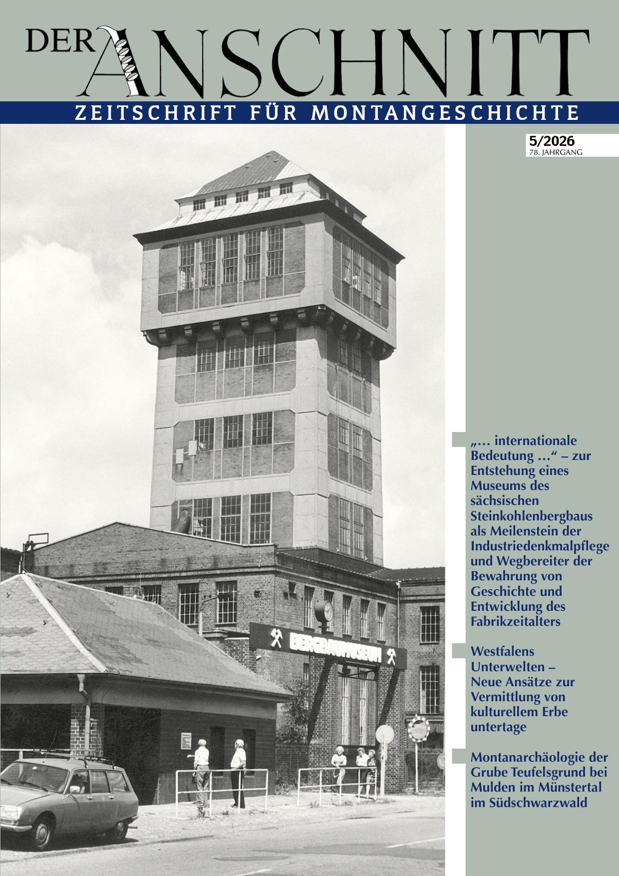 DER ANSCHNITT, Ausgabe 5/2026 erschienen